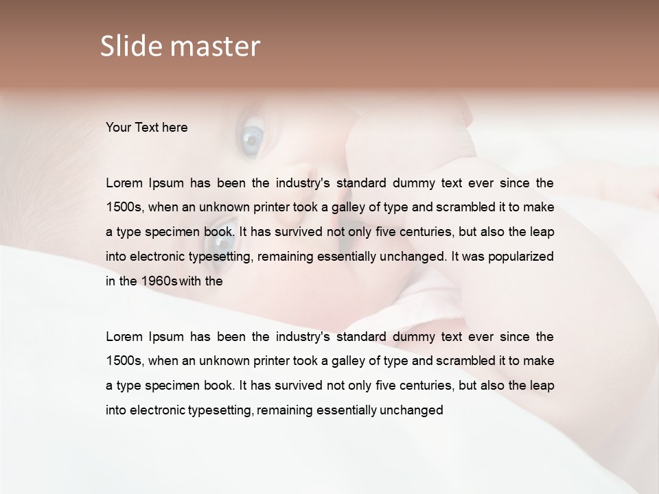 Laughing Only Beautiful PowerPoint Template