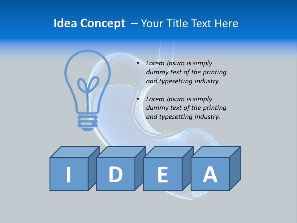 Illustration Texture Anatomy PowerPoint Template