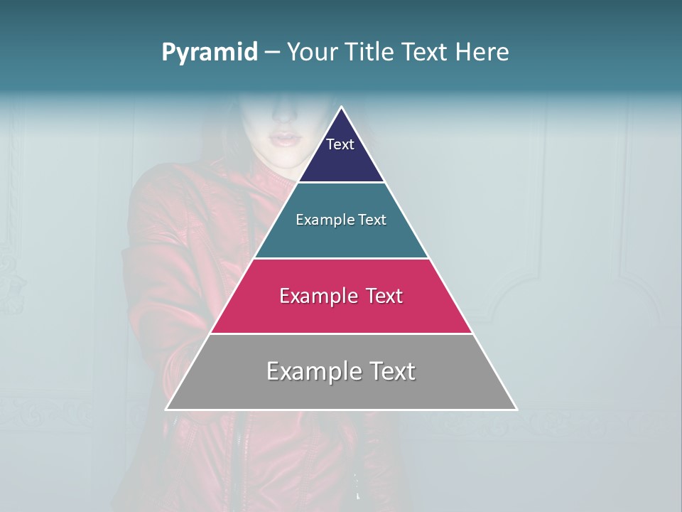 Portrait Purposeful Beauty PowerPoint Template