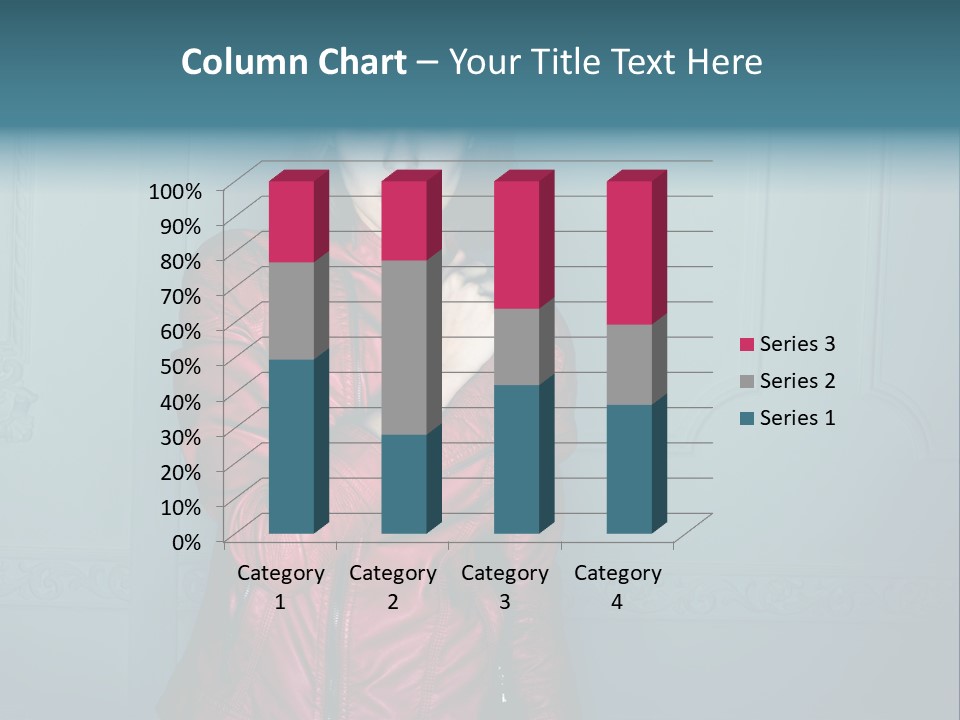 Portrait Purposeful Beauty PowerPoint Template