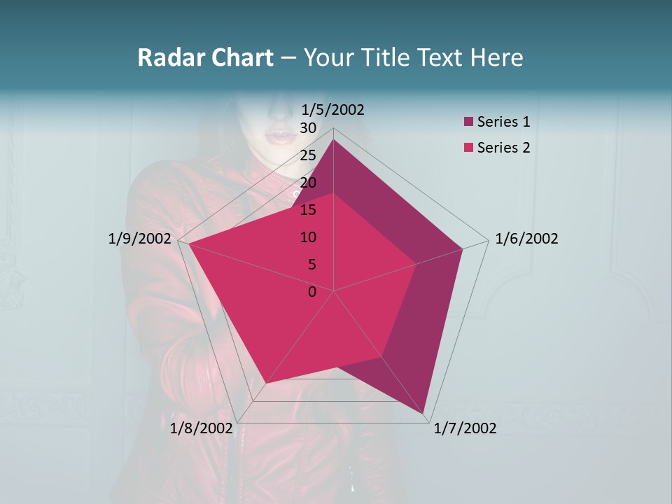 Portrait Purposeful Beauty PowerPoint Template
