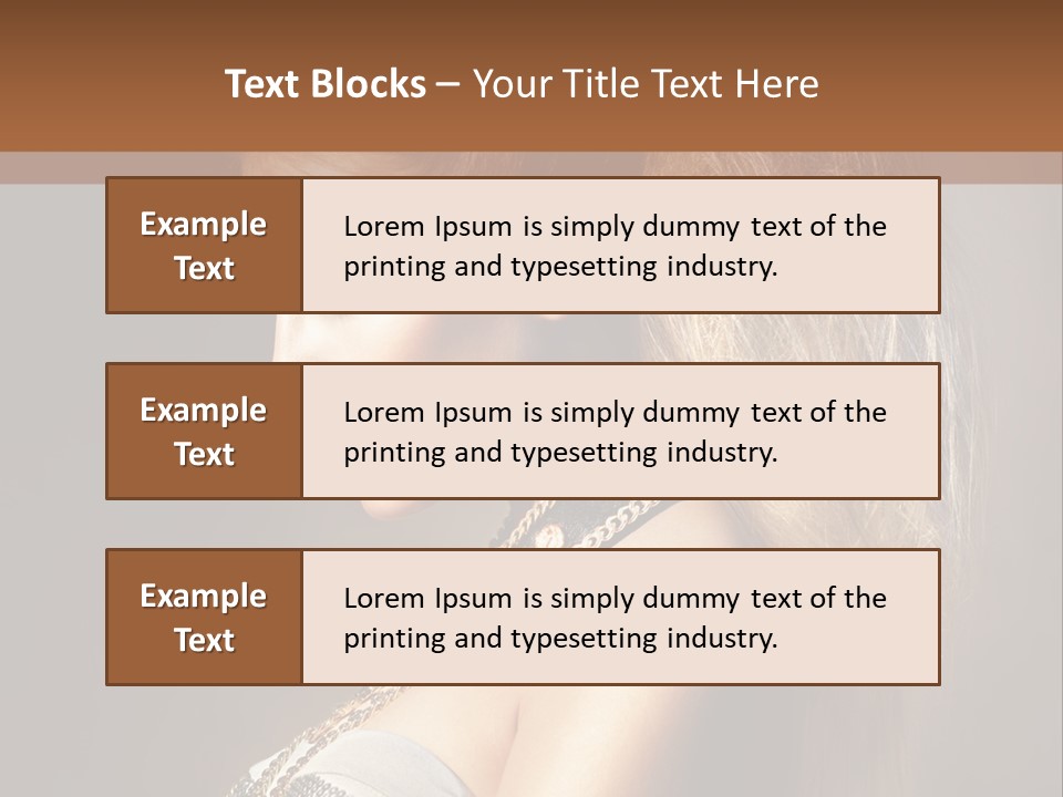 Accessories Make Bracelet PowerPoint Template