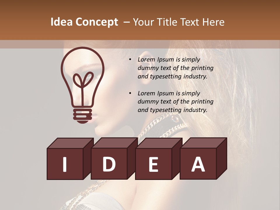 Accessories Make Bracelet PowerPoint Template