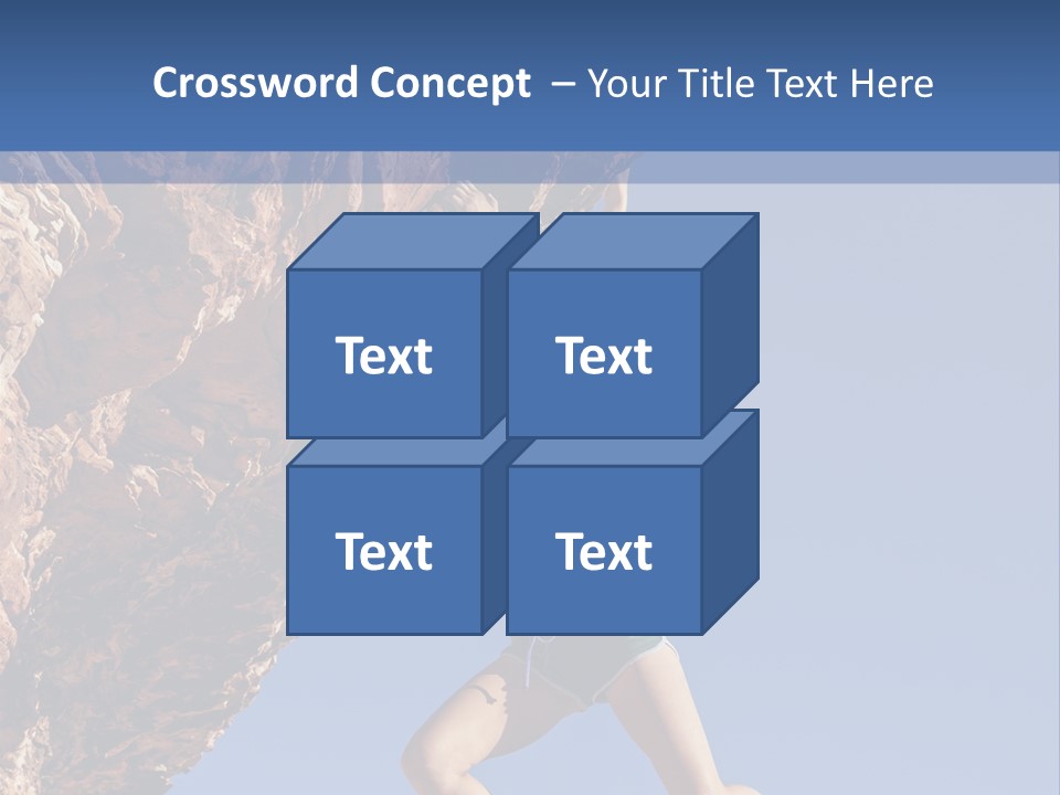 Foolhardy Babe Daring PowerPoint Template