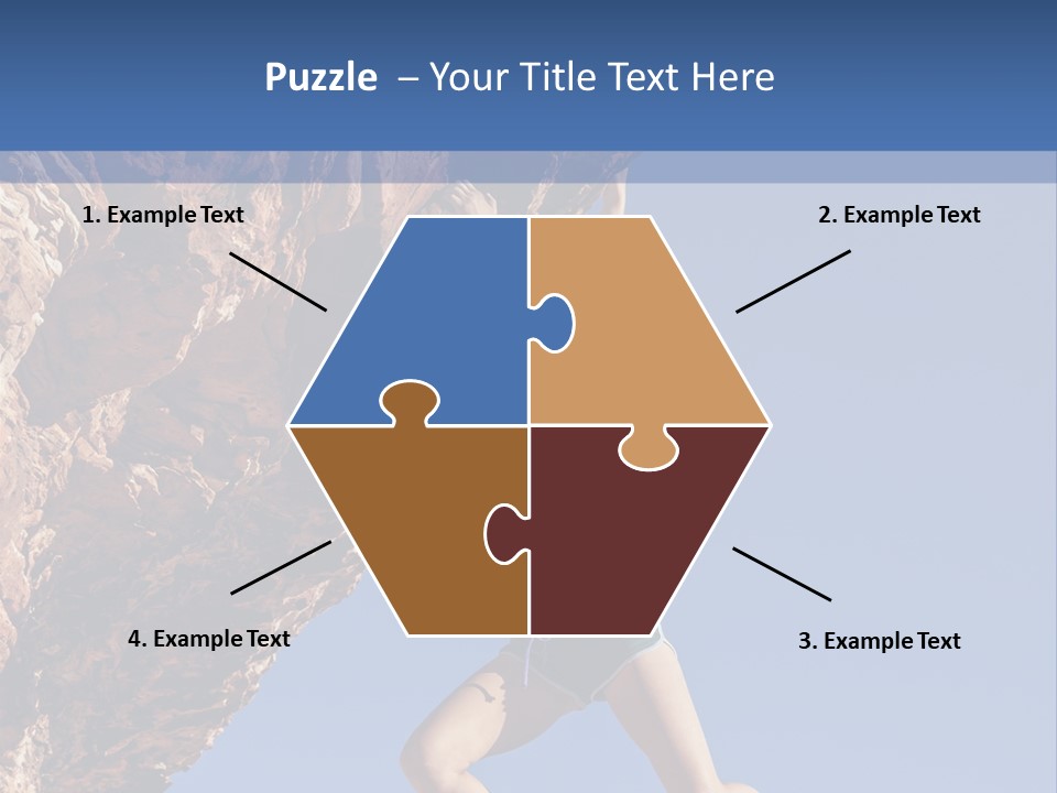 Foolhardy Babe Daring PowerPoint Template