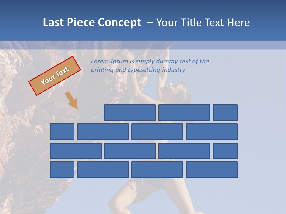 Foolhardy Babe Daring PowerPoint Template