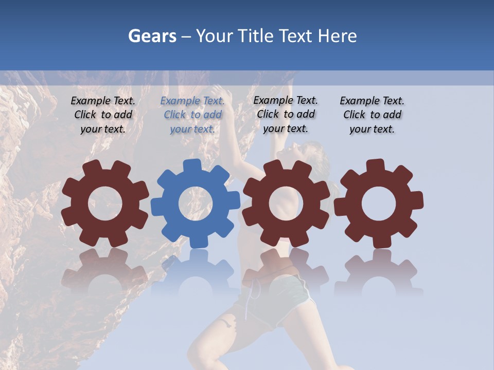 Foolhardy Babe Daring PowerPoint Template