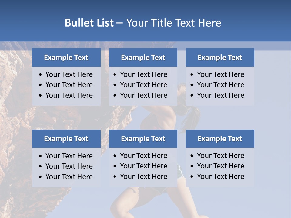 Foolhardy Babe Daring PowerPoint Template