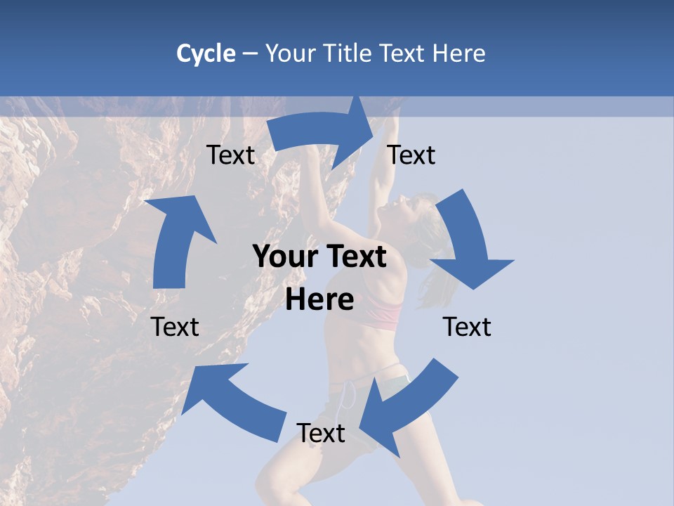 Foolhardy Babe Daring PowerPoint Template