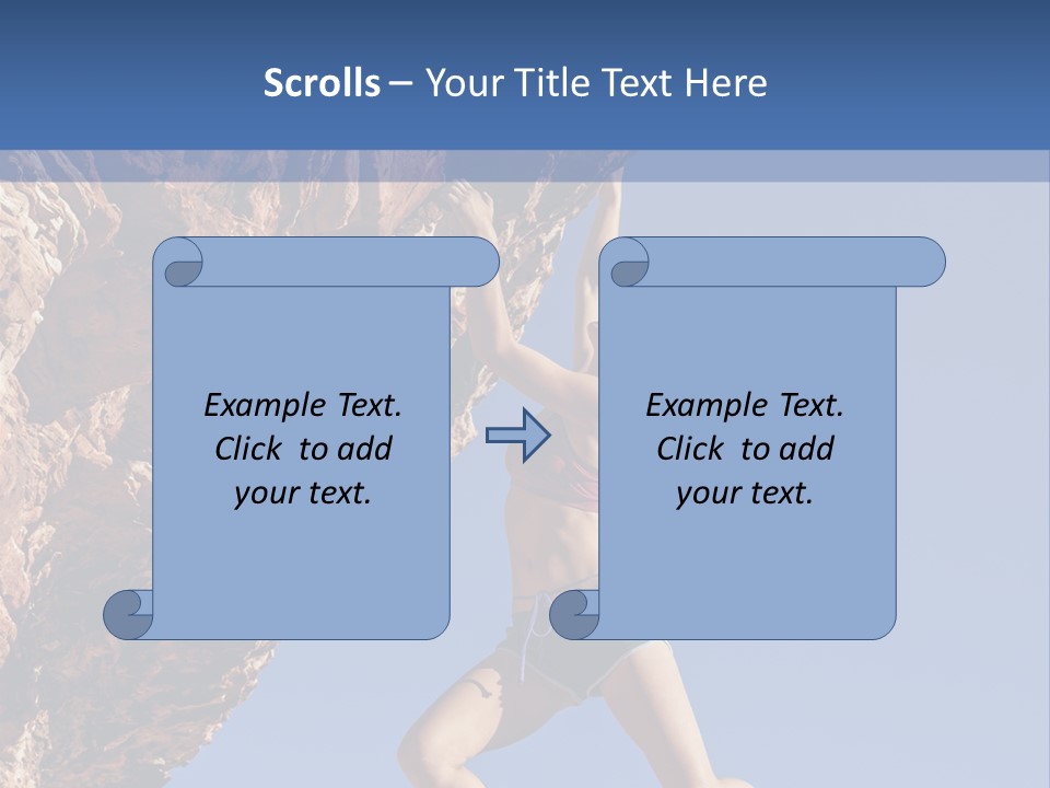 Foolhardy Babe Daring PowerPoint Template