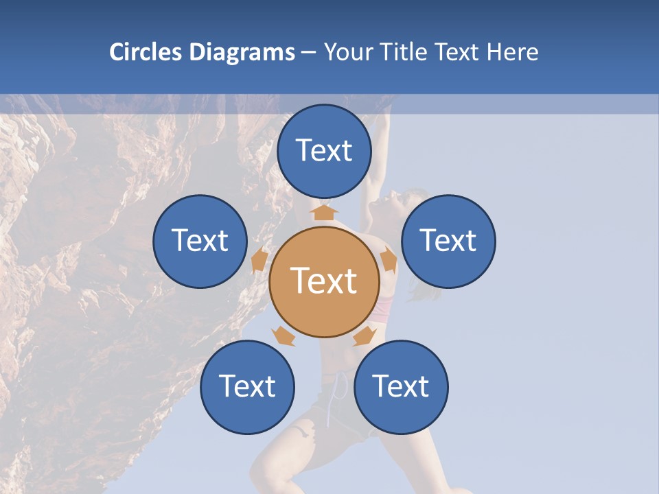 Foolhardy Babe Daring PowerPoint Template