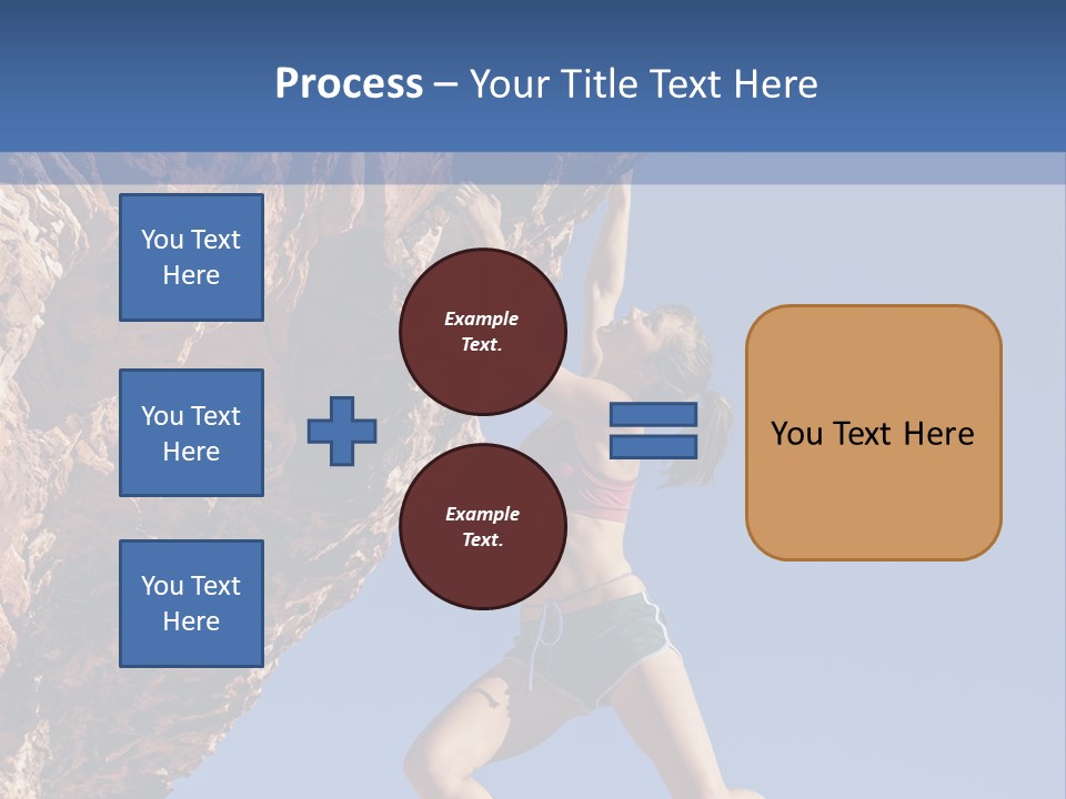 Foolhardy Babe Daring PowerPoint Template