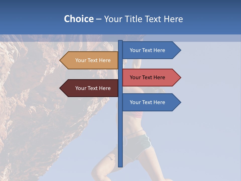 Foolhardy Babe Daring PowerPoint Template