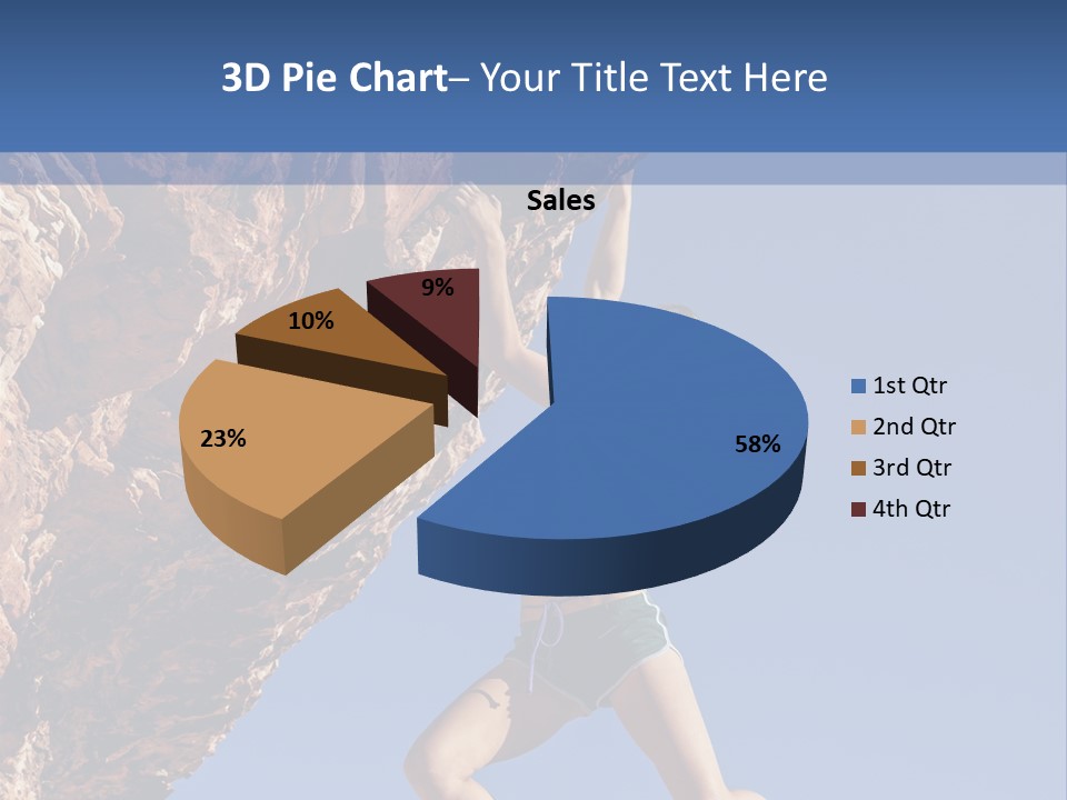 Foolhardy Babe Daring PowerPoint Template