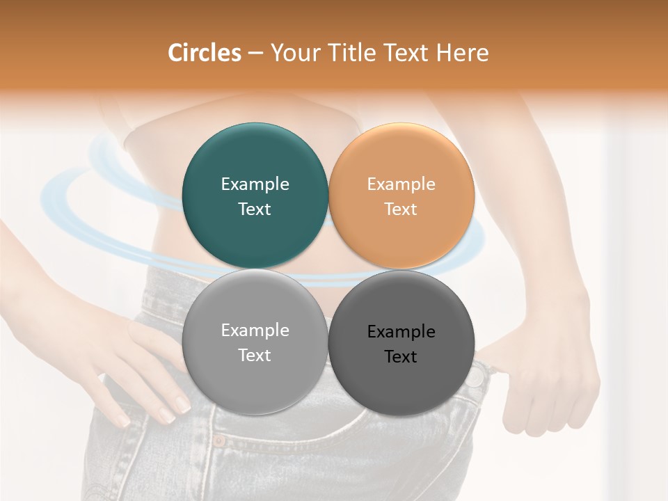 Female Kilo Fitness PowerPoint Template