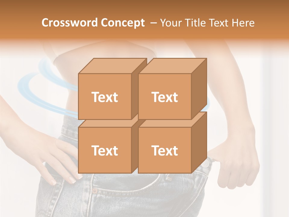 Female Kilo Fitness PowerPoint Template