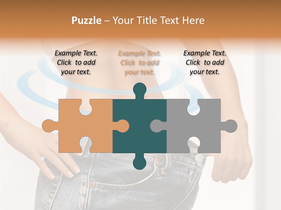 Female Kilo Fitness PowerPoint Template