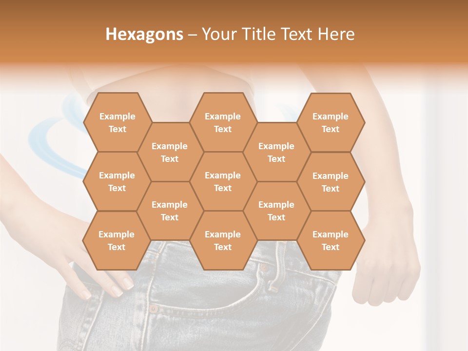 Female Kilo Fitness PowerPoint Template