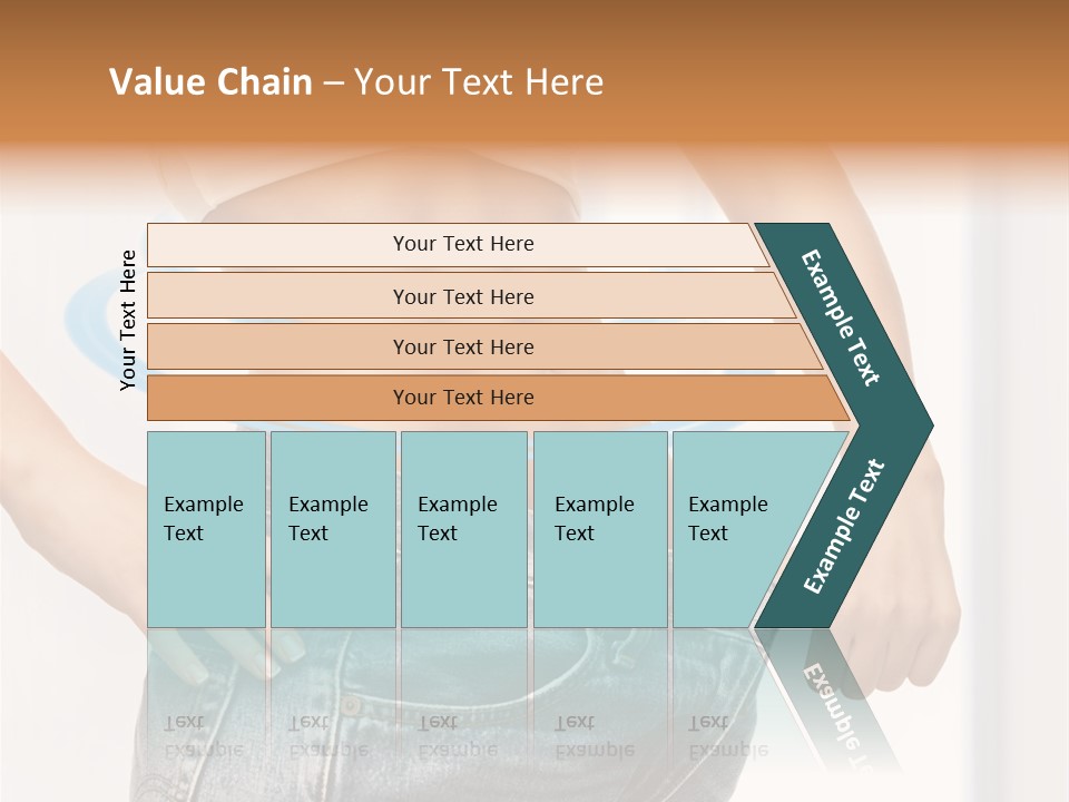 Female Kilo Fitness PowerPoint Template