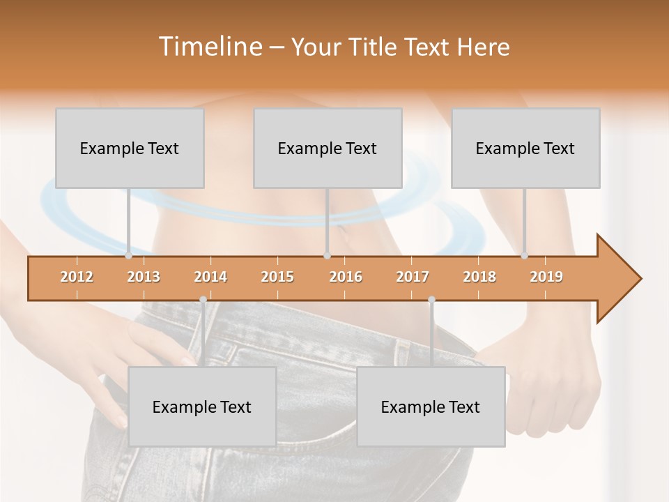 Female Kilo Fitness PowerPoint Template