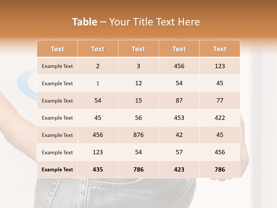 Female Kilo Fitness PowerPoint Template