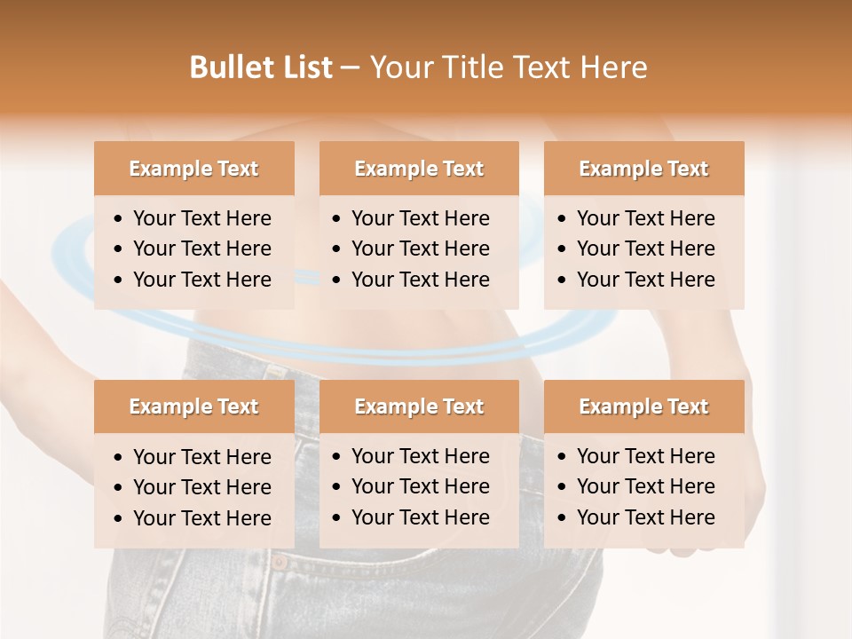 Female Kilo Fitness PowerPoint Template