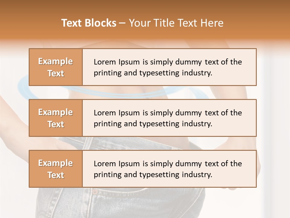 Female Kilo Fitness PowerPoint Template