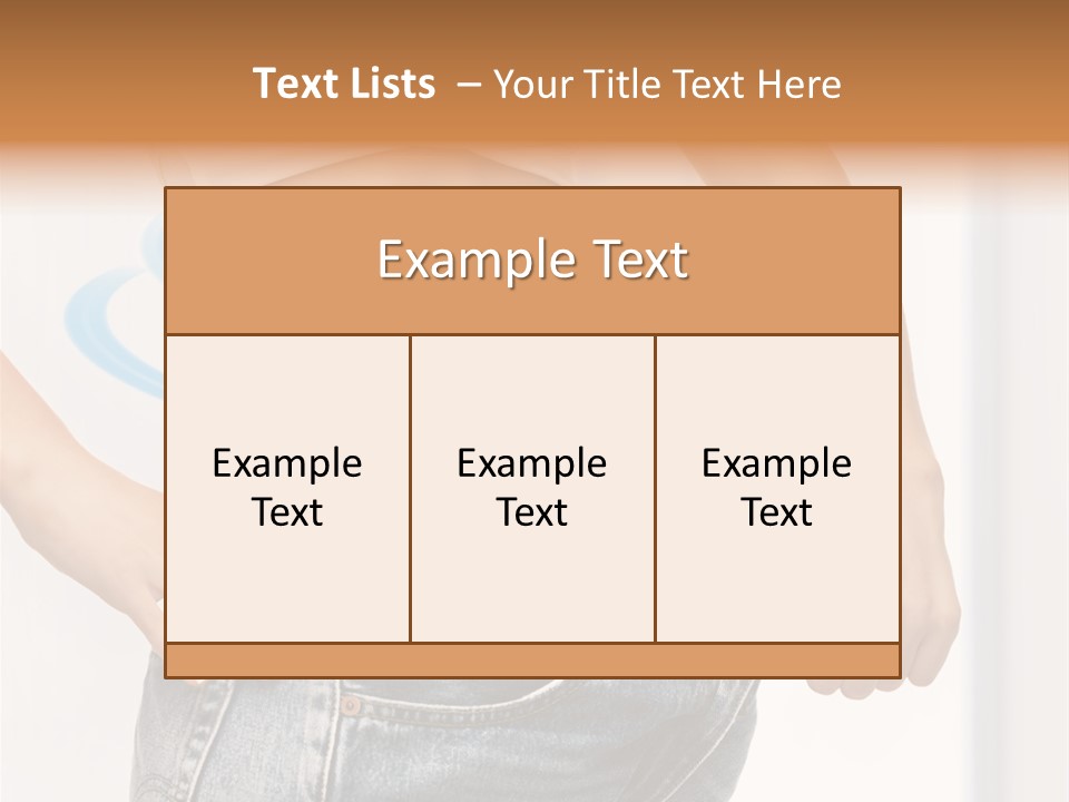 Female Kilo Fitness PowerPoint Template