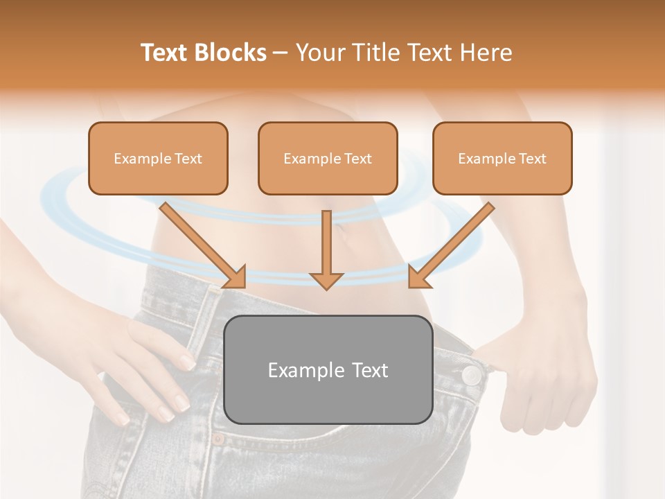 Female Kilo Fitness PowerPoint Template