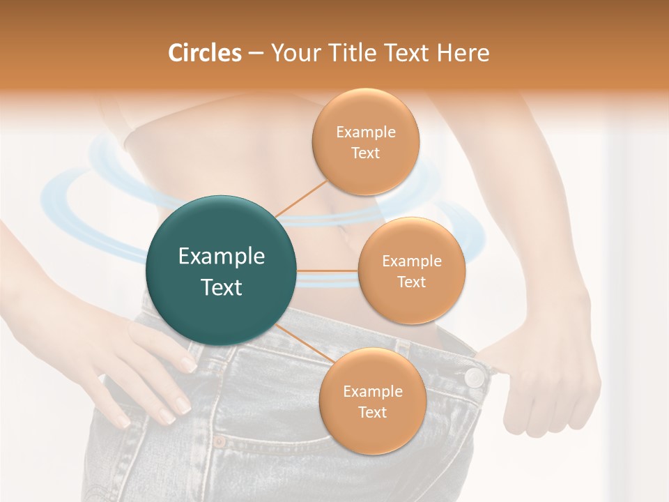 Female Kilo Fitness PowerPoint Template