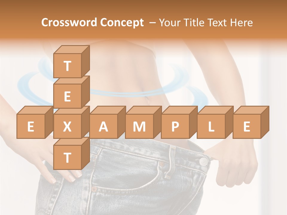 Female Kilo Fitness PowerPoint Template