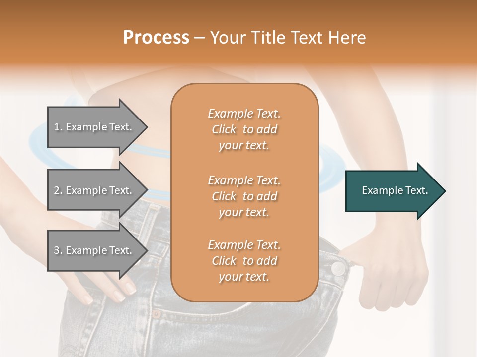 Female Kilo Fitness PowerPoint Template