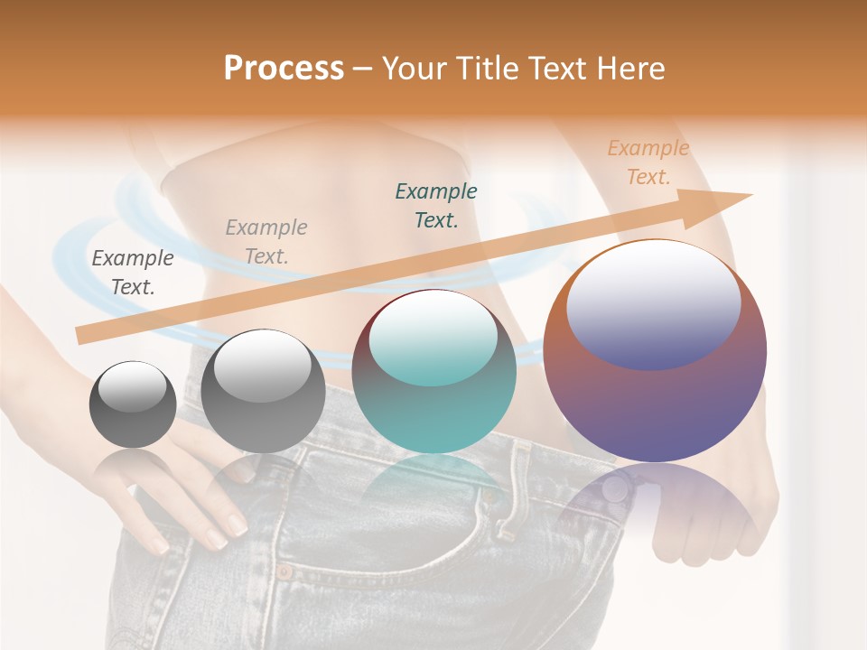 Female Kilo Fitness PowerPoint Template