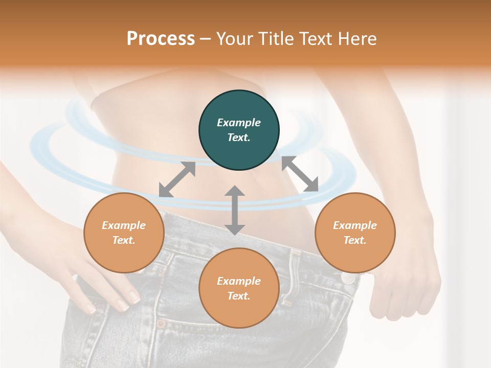 Female Kilo Fitness PowerPoint Template