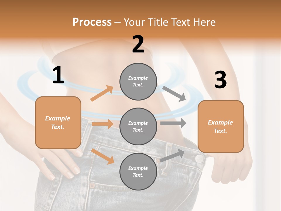 Female Kilo Fitness PowerPoint Template