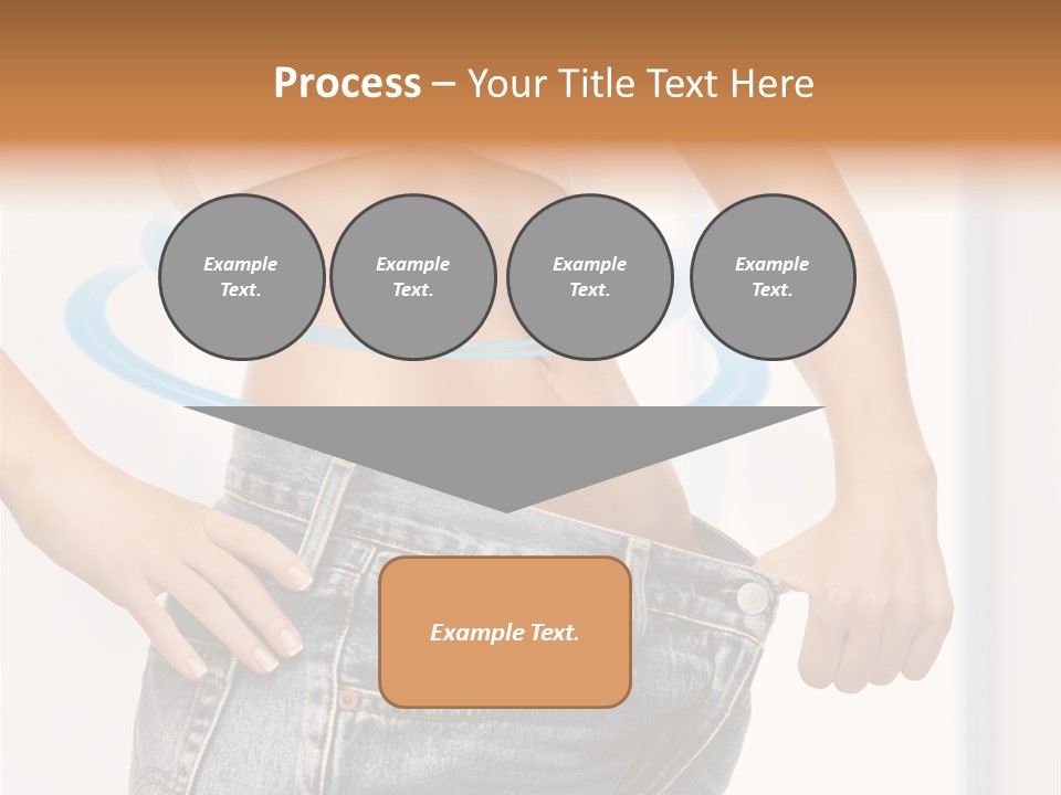 Female Kilo Fitness PowerPoint Template