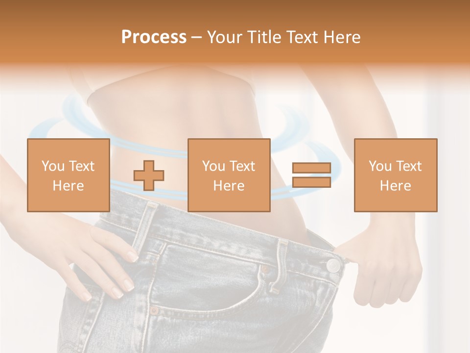 Female Kilo Fitness PowerPoint Template