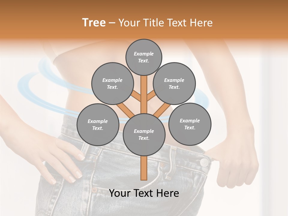 Female Kilo Fitness PowerPoint Template