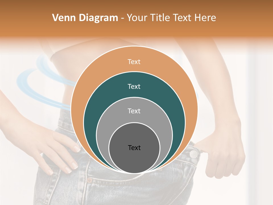 Female Kilo Fitness PowerPoint Template