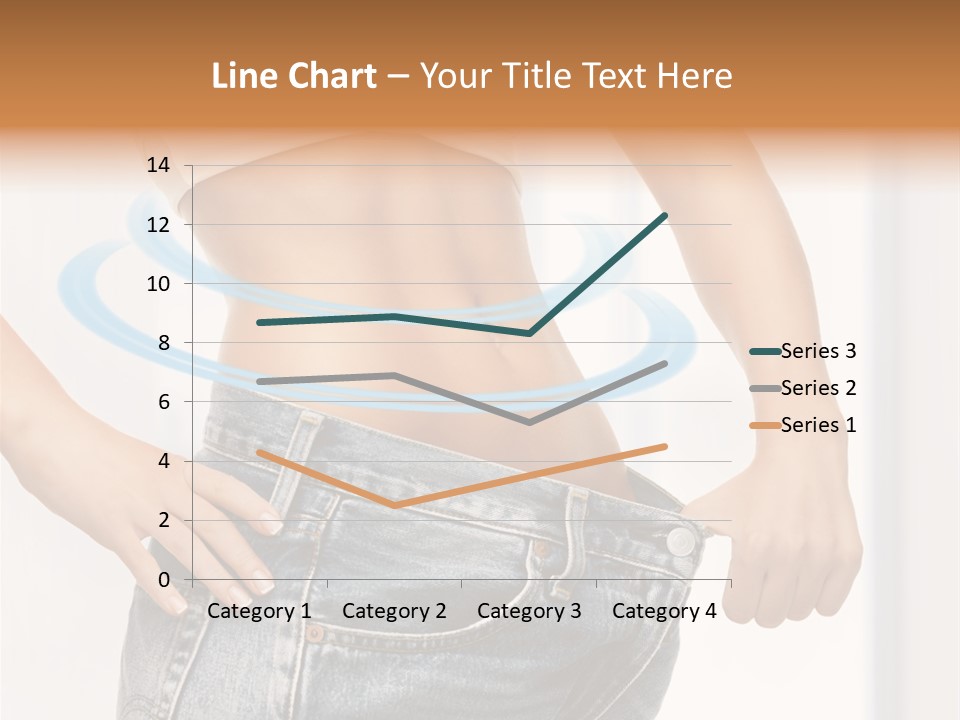 Female Kilo Fitness PowerPoint Template