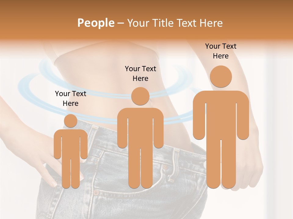 Female Kilo Fitness PowerPoint Template