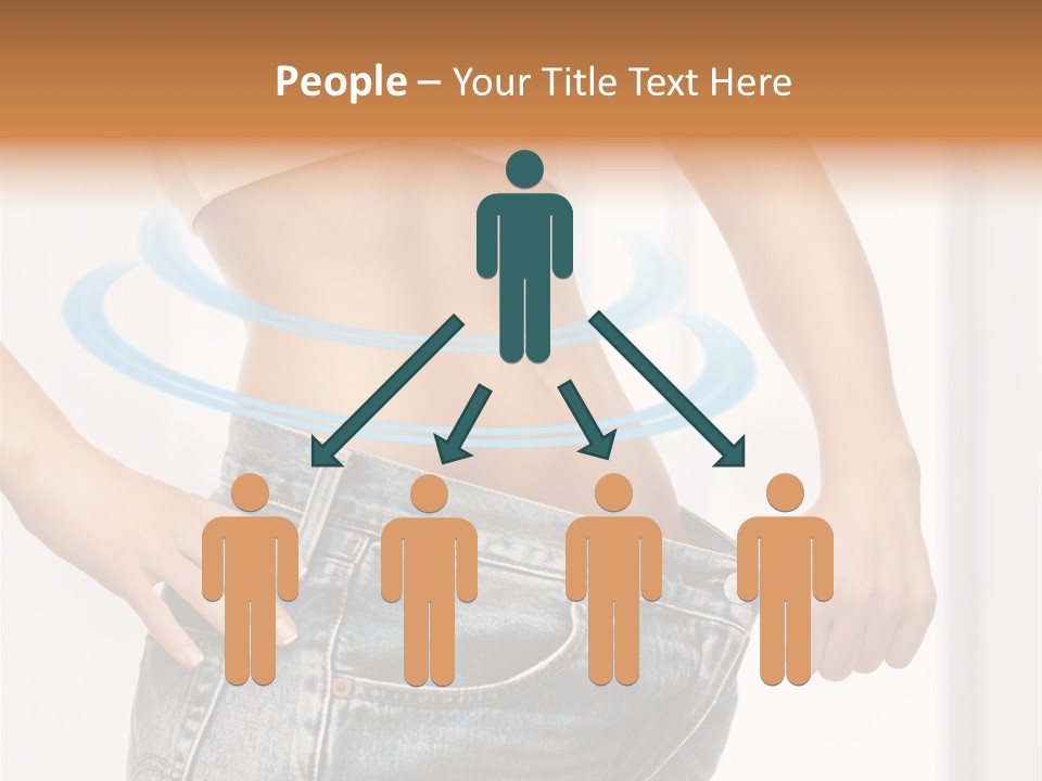 Female Kilo Fitness PowerPoint Template