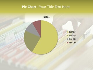 Cabinet Financial Information PowerPoint Template