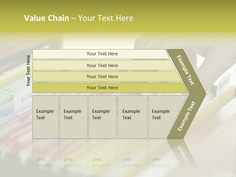Cabinet Financial Information PowerPoint Template