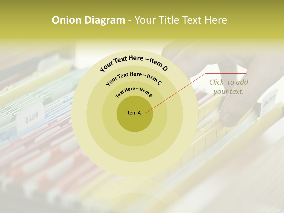 Cabinet Financial Information PowerPoint Template