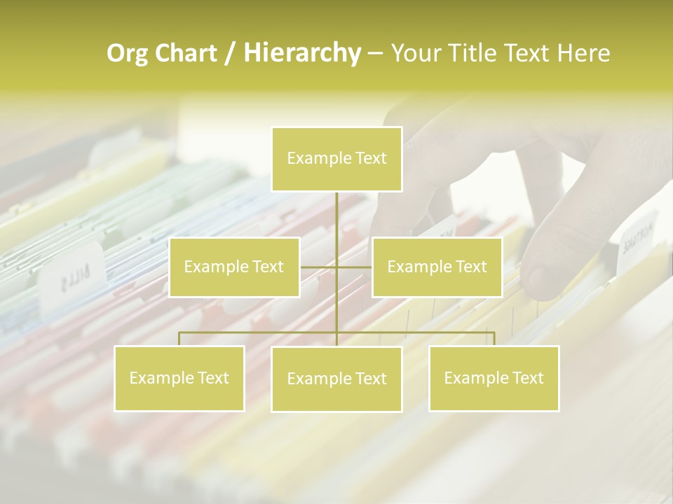 Cabinet Financial Information PowerPoint Template