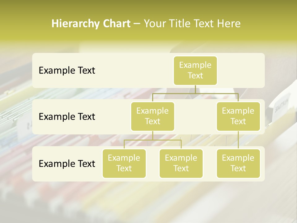 Cabinet Financial Information PowerPoint Template