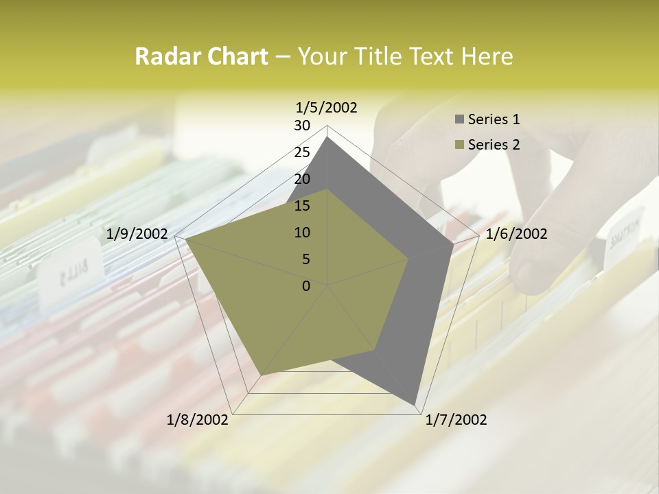 Cabinet Financial Information PowerPoint Template