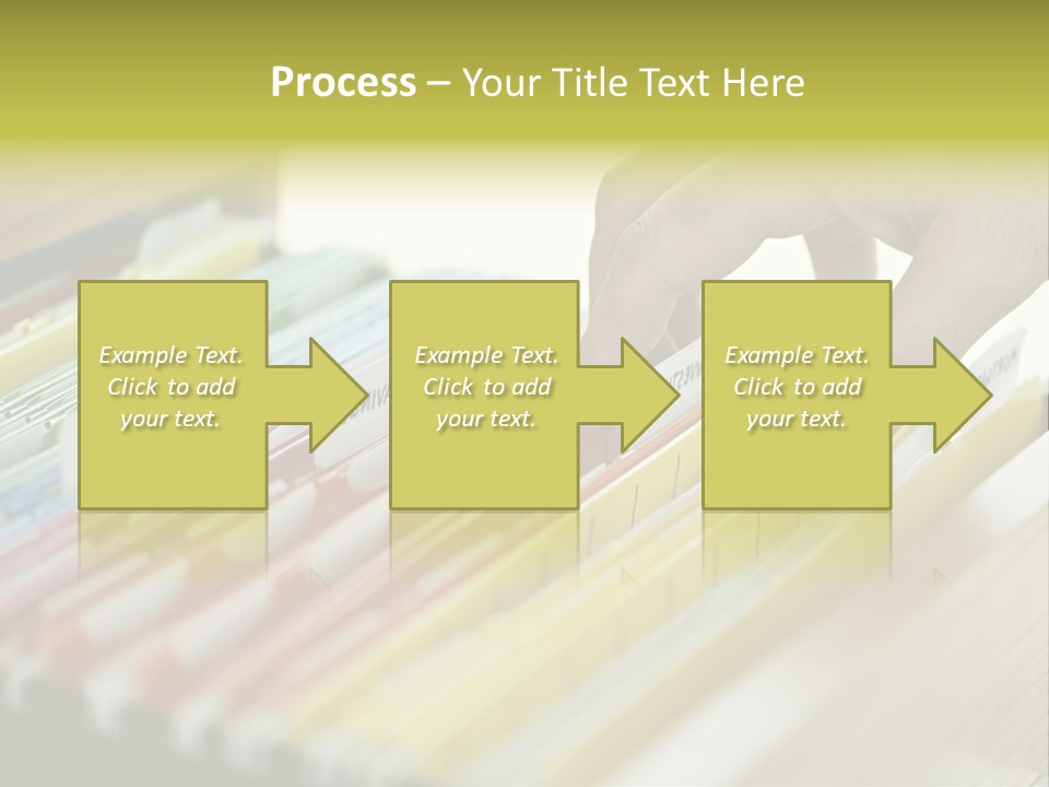 Cabinet Financial Information PowerPoint Template