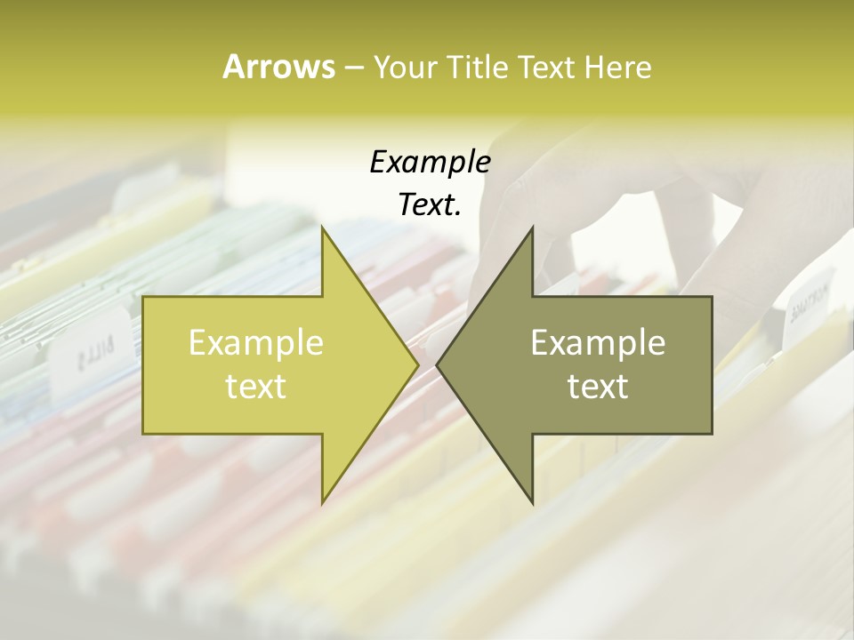 Cabinet Financial Information PowerPoint Template